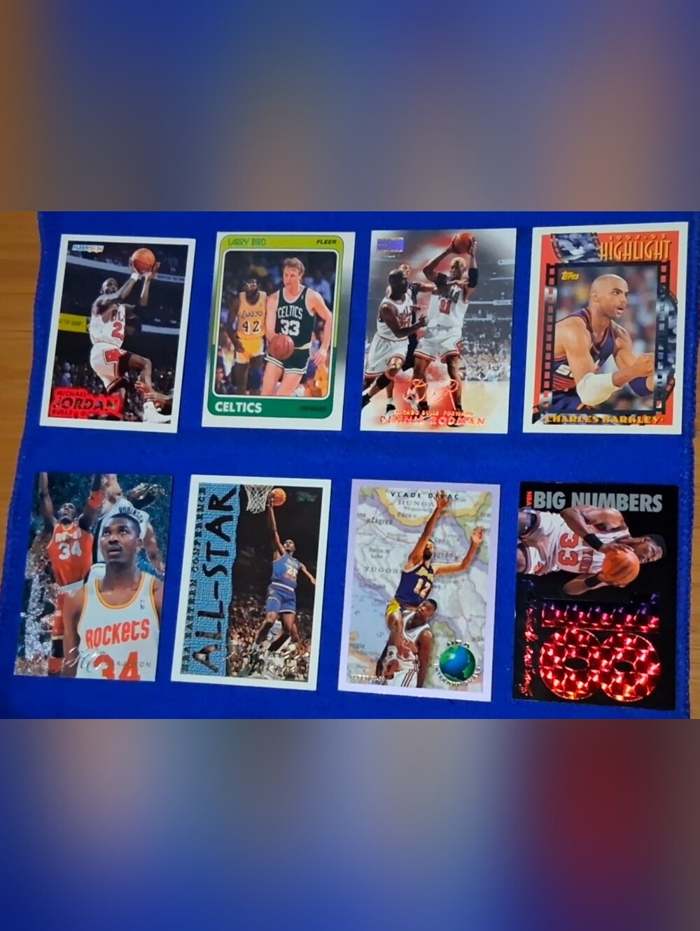 NBA Basketball Card Lot Of 8